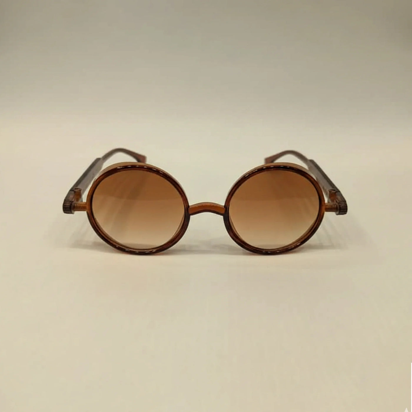 Brown Round Frame Glasses - Boys