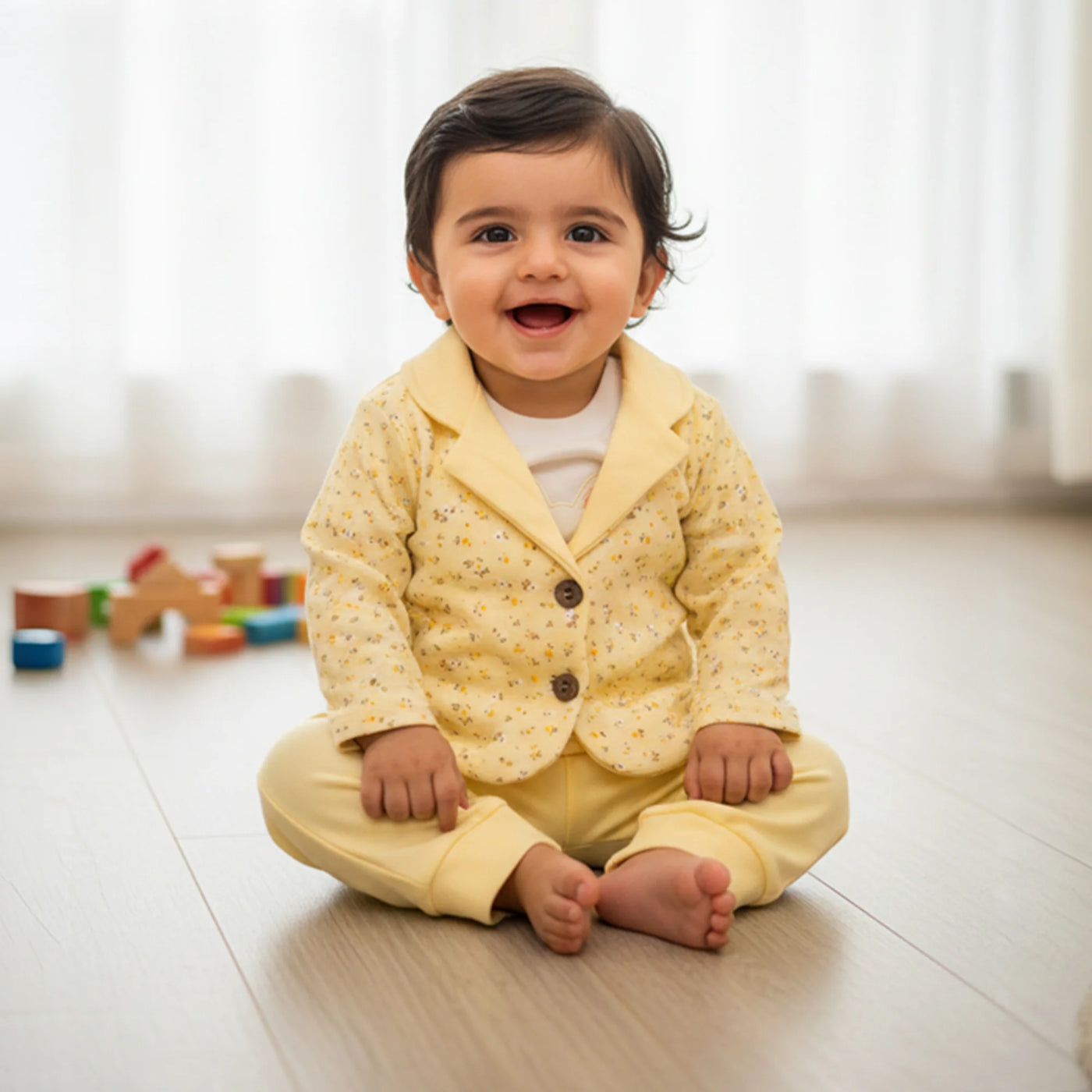 BUNNY 3PC SUIT WITH JACKET - GIRLS (INFANTS)