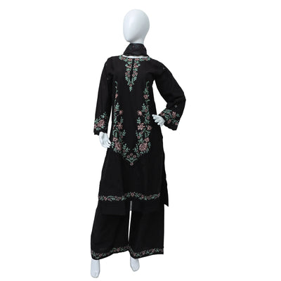Khobsurat embroidered winter cotton 3pc stitched