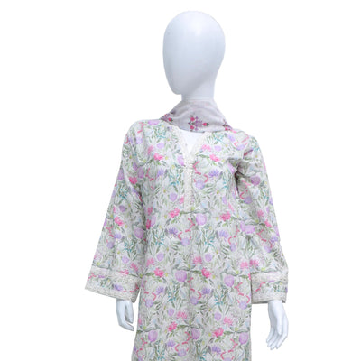 Khobsurat PRINTED CAMBRIC 3pc stitched