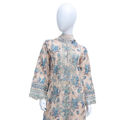 Khobsurat embroidered CAMBRIC 3pc stitched