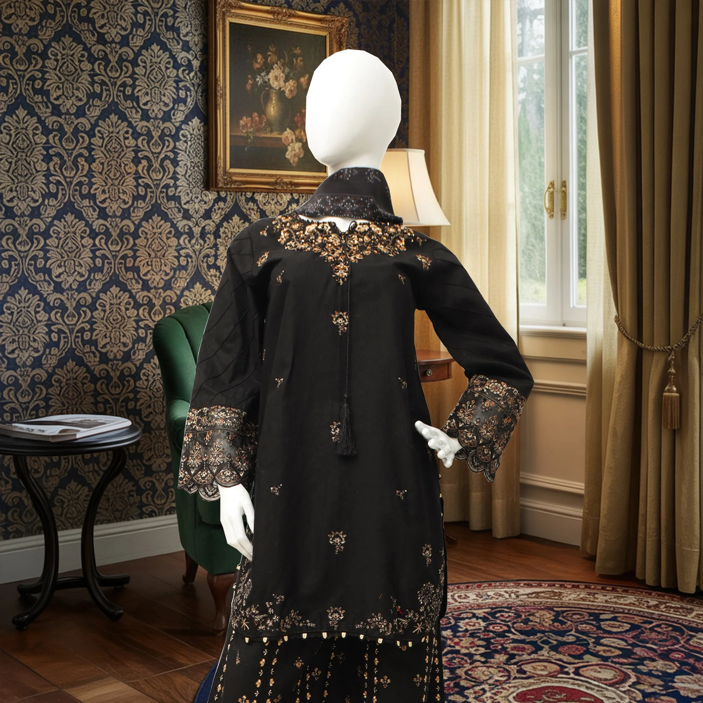 Khobsurat Embroidered Winter Cotton 3pc Stitched