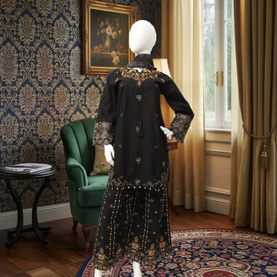 Khobsurat Embroidered Winter Cotton 3pc Stitched