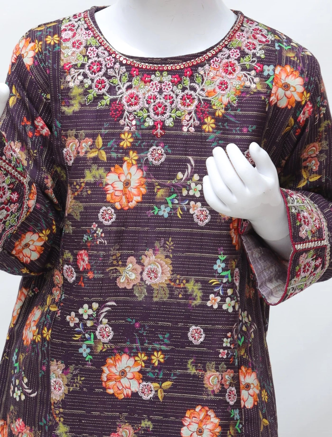 Winter 2pc Shalwar Kameez - Girls