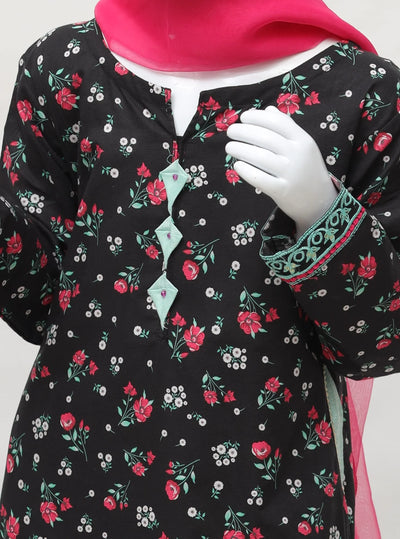 Printed Shalwar Kameez - Girls