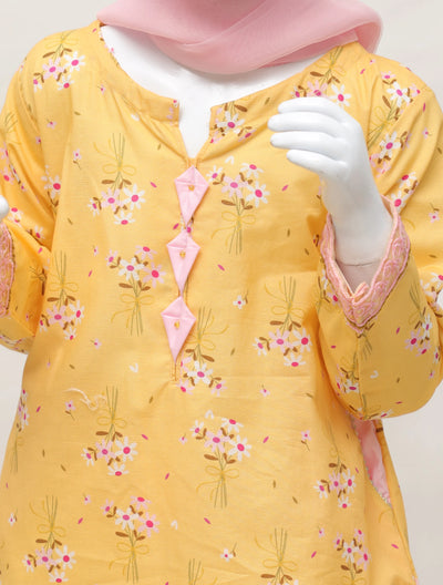 Printed Shalwar Kameez - Girls