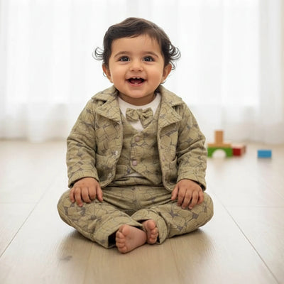 FORMAL 4PC SUIT WITH BOW TIE - BOYS (INFANTS)