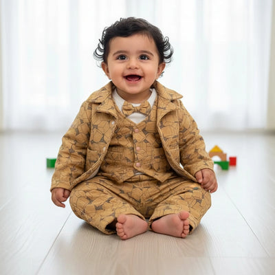 FORMAL 4PC SUIT WITH BOW TIE - BOYS (INFANTS)