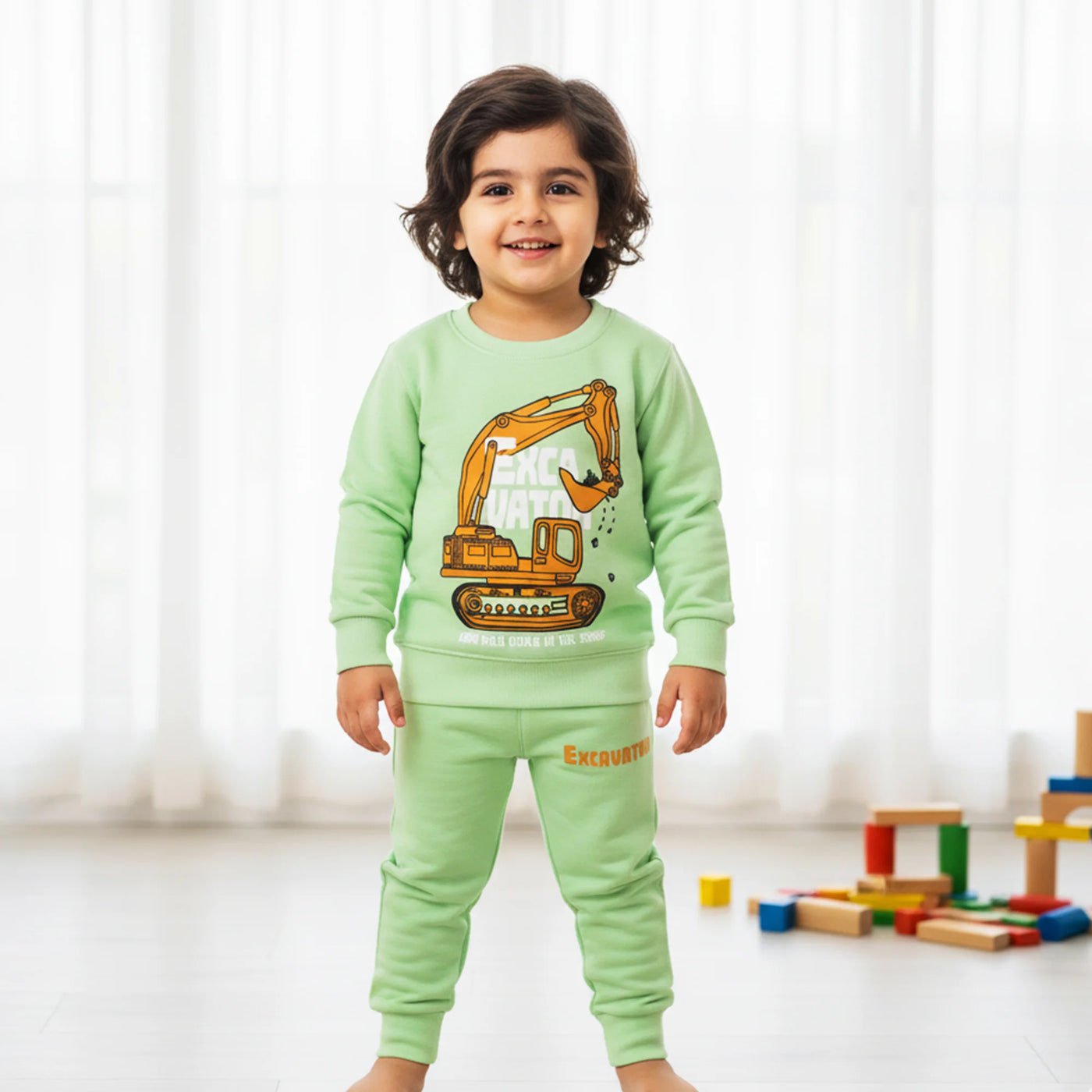 Excavator Tracksuit - Boys