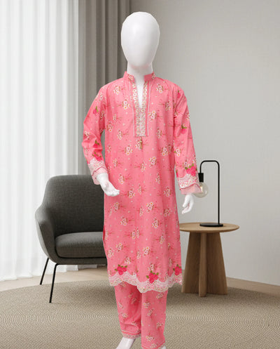 Printed Shalwar Kameez - Girls