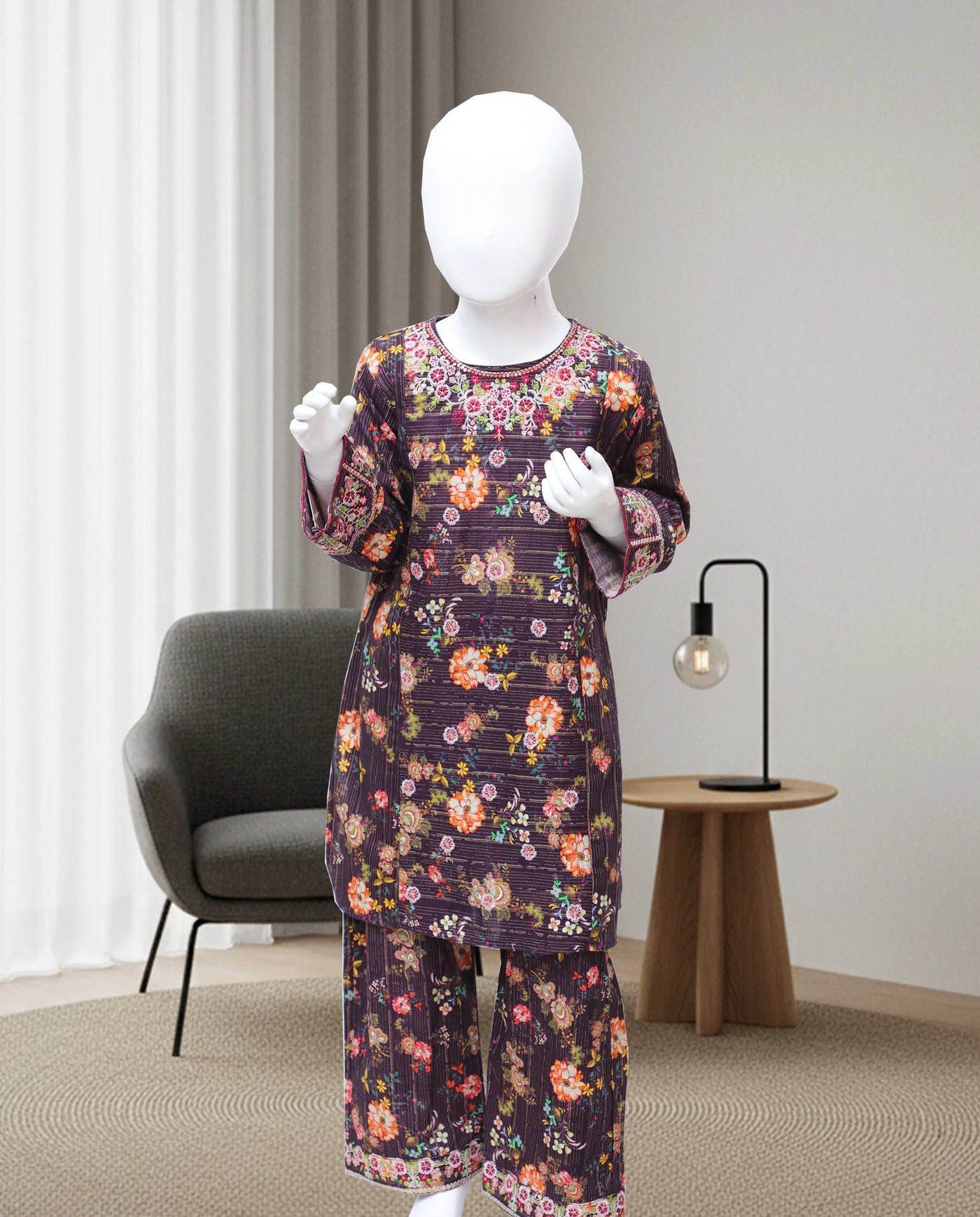 Winter 2pc Shalwar Kameez - Girls