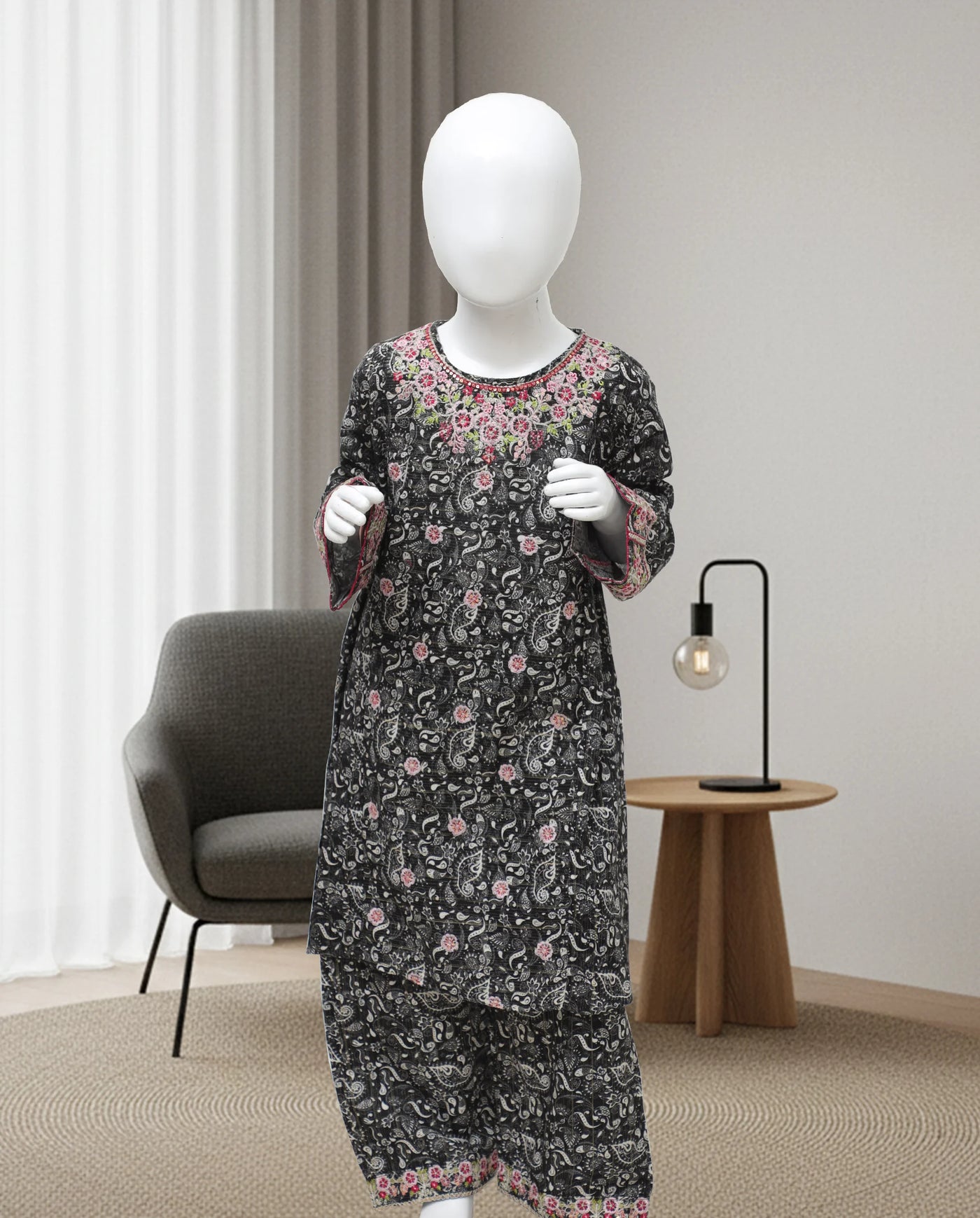 Winter 2pc Shalwar Kameez - Girls