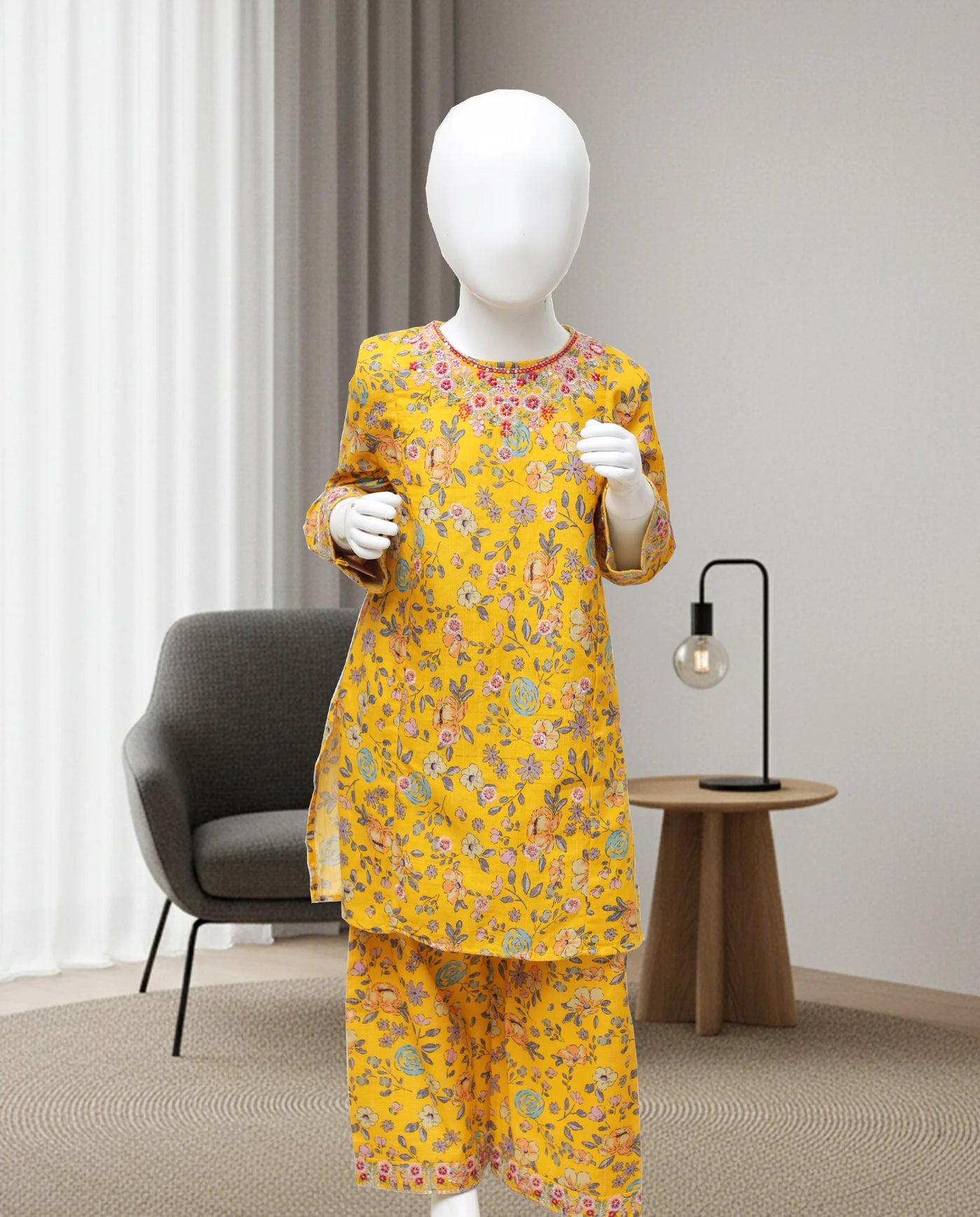 Winter 2pc Shalwar Kameez - Girls