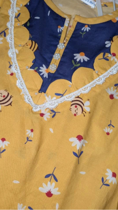 Printed Shalwar Kameez - Girls