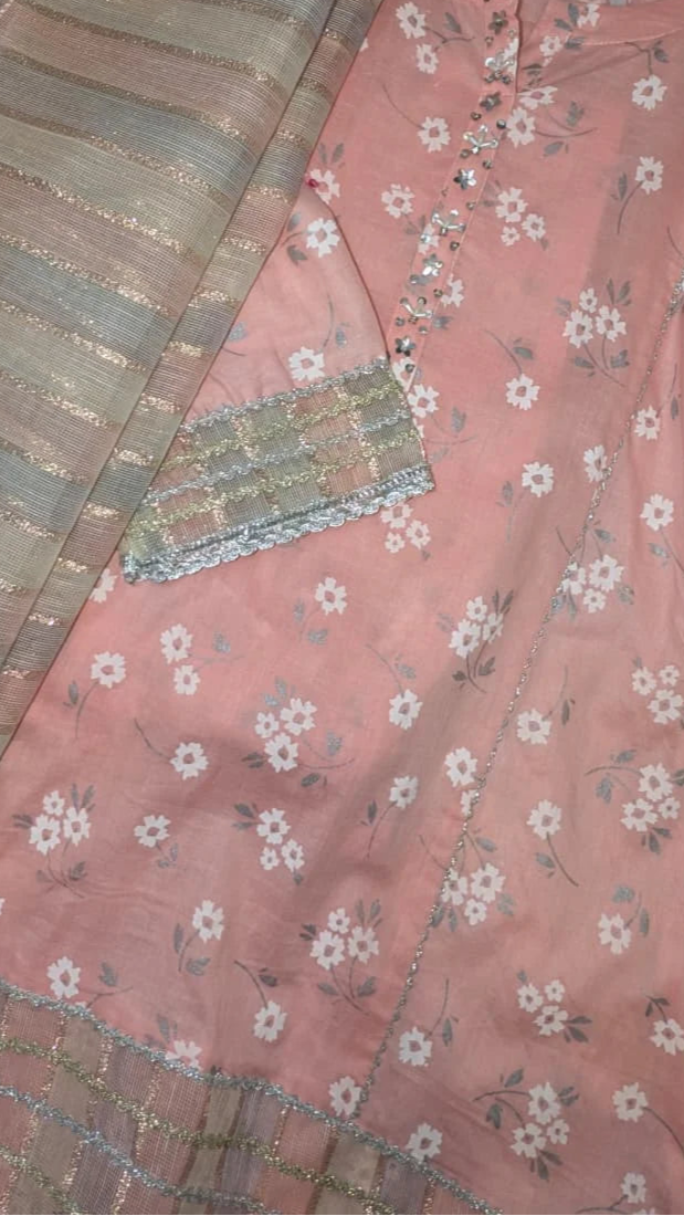 Printed Shalwar Kameez - Girls