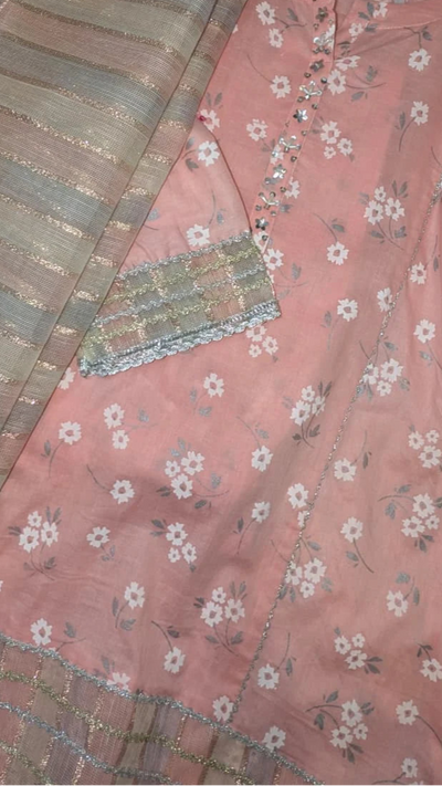 Printed Shalwar Kameez - Girls