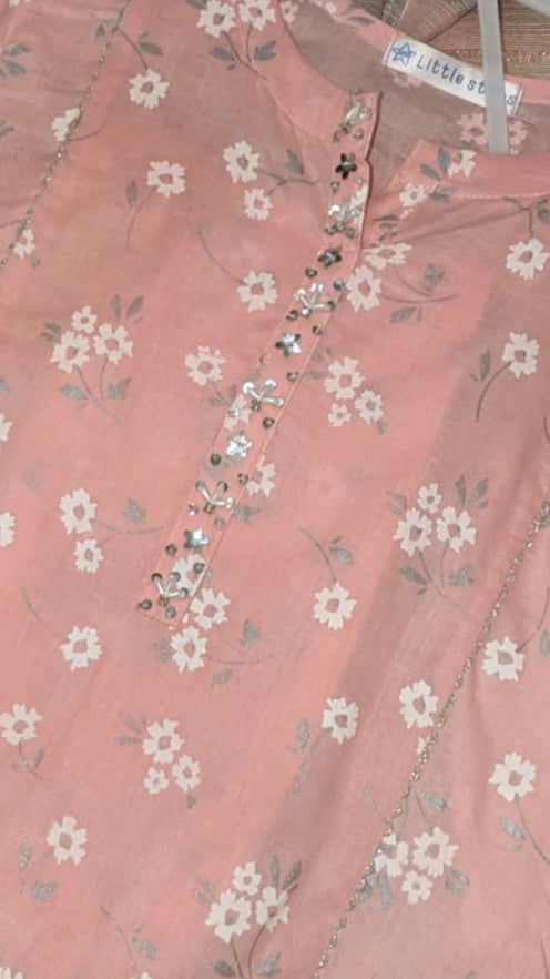 Printed Shalwar Kameez - Girls