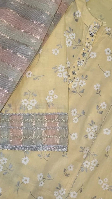 Printed Shalwar Kameez - Girls