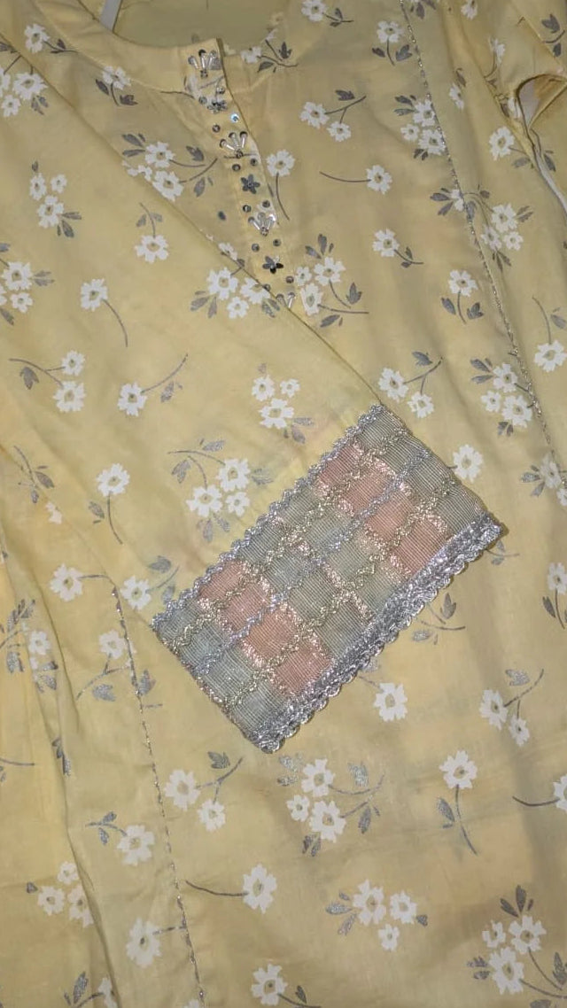 Printed Shalwar Kameez - Girls