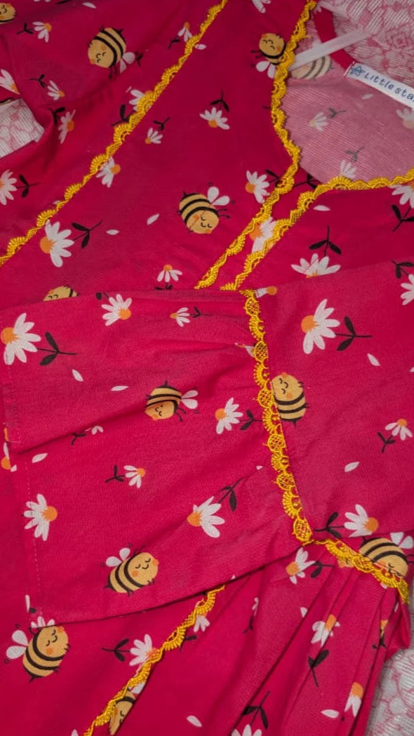 Printed Shalwar Kameez - Girls